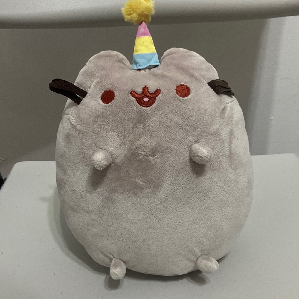 Birthday Hat Pusheen Cat